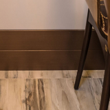 instalação de rodapé de madeira de piso laminado Largo do Machado