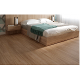 piso laminado na parede do quarto colocado Icaraí