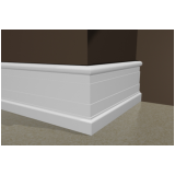 quanto custa rodapé de laminado branco Macaé