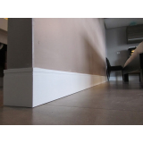 rodapés de laminado branco Vargem Grande