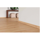 rodapés de madeira de pisos laminado Sepetiba